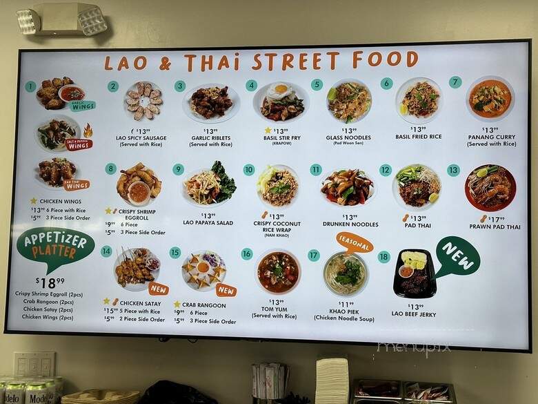 Sabaidee Lao & Thai Street Food - Rancho Cucamonga, CA