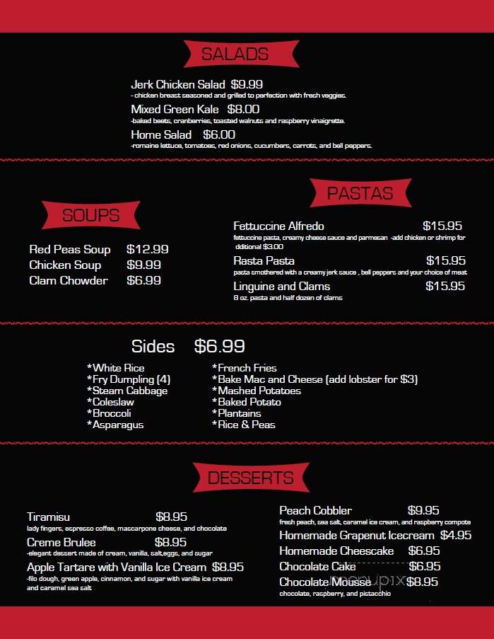Tastebuds Bar & Grill - Chicago, IL menu_pic