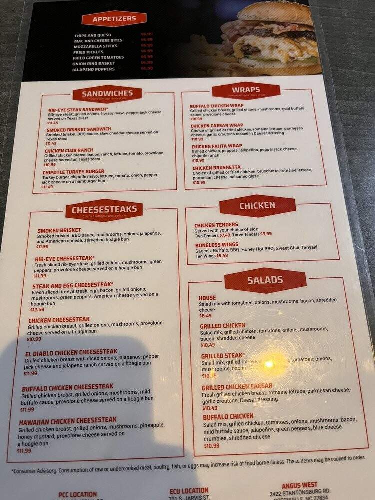 Angus Grill - Greenville, NC