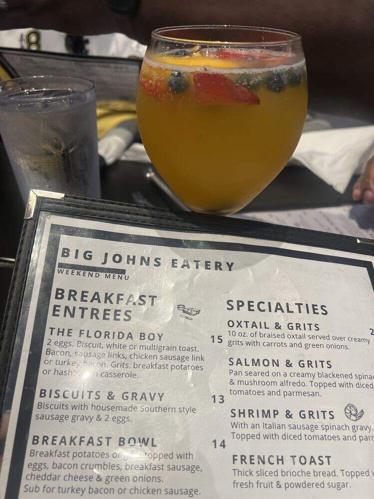 Big John's Eatery - West Palm Beach, FL menu_pic
