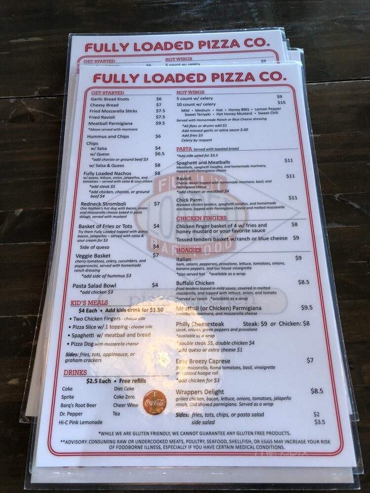 Fully Loaded Pizza Kitchen - Athens, GA