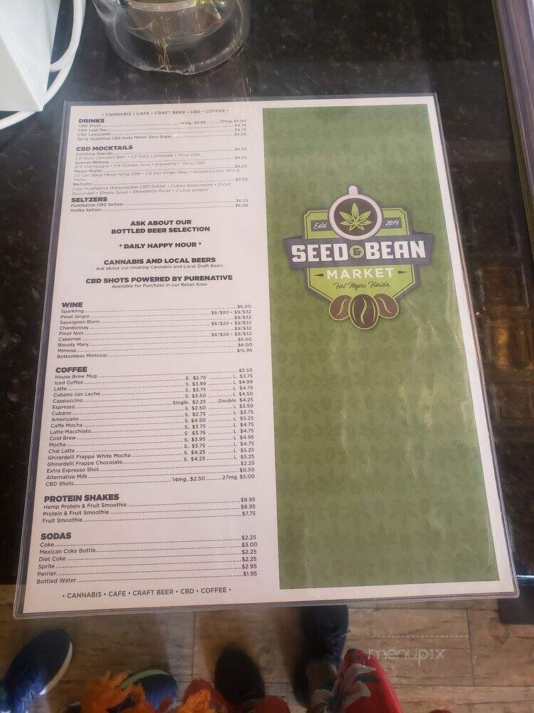 Seed & Bean Market - Fort Myers, FL menu_pic