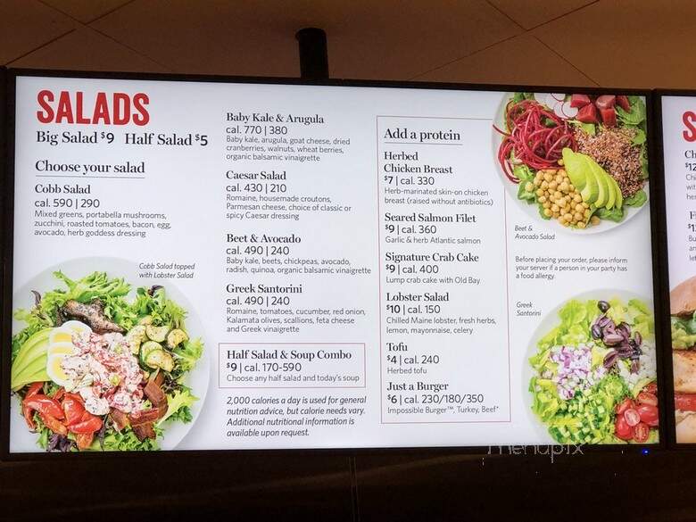 The Burger Bar by Wegmans - Virginia Beach, VA menu_pic