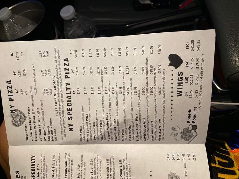 Luca's Pizza Express - Ashland, VA menu_pic