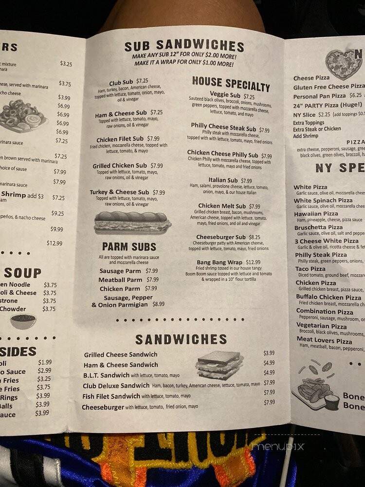 Luca's Pizza Express - Ashland, VA menu_pic
