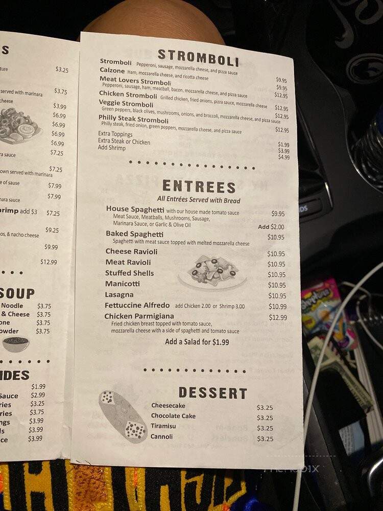 Luca's Pizza Express - Ashland, VA menu_pic