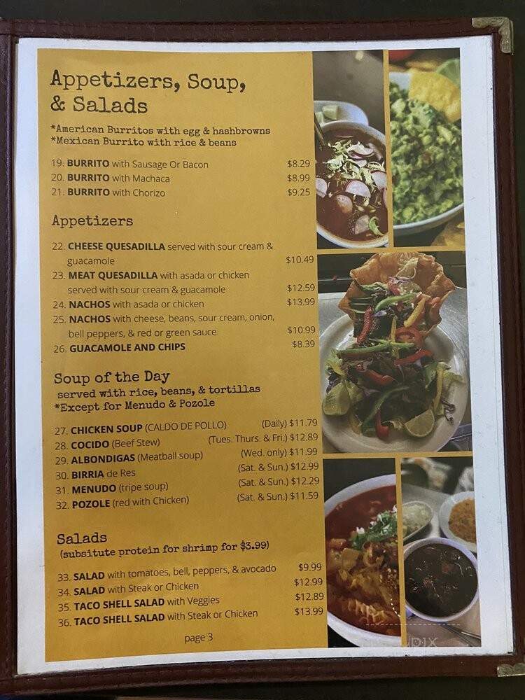 Maracas Cantina & Catering - Pico Rivera, CA menu_pic