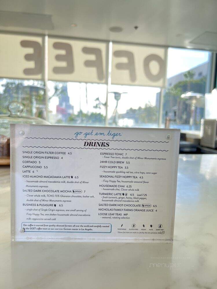 Go Get Em Tiger - Los Angeles, CA menu_pic