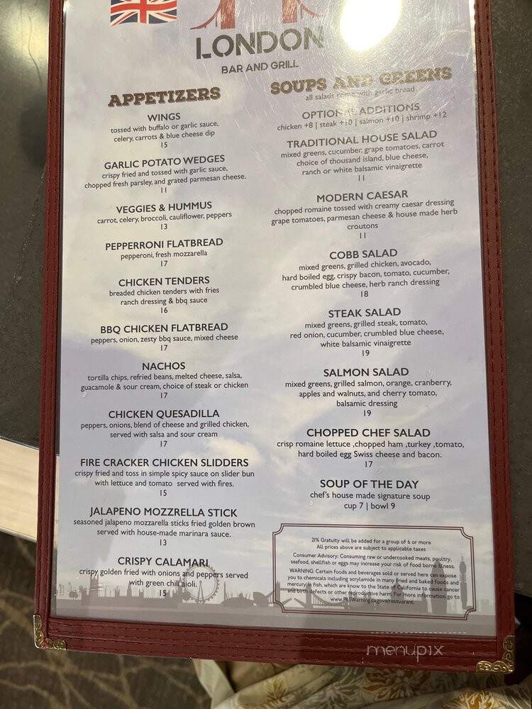 London Bar and Grill - Oakland, CA