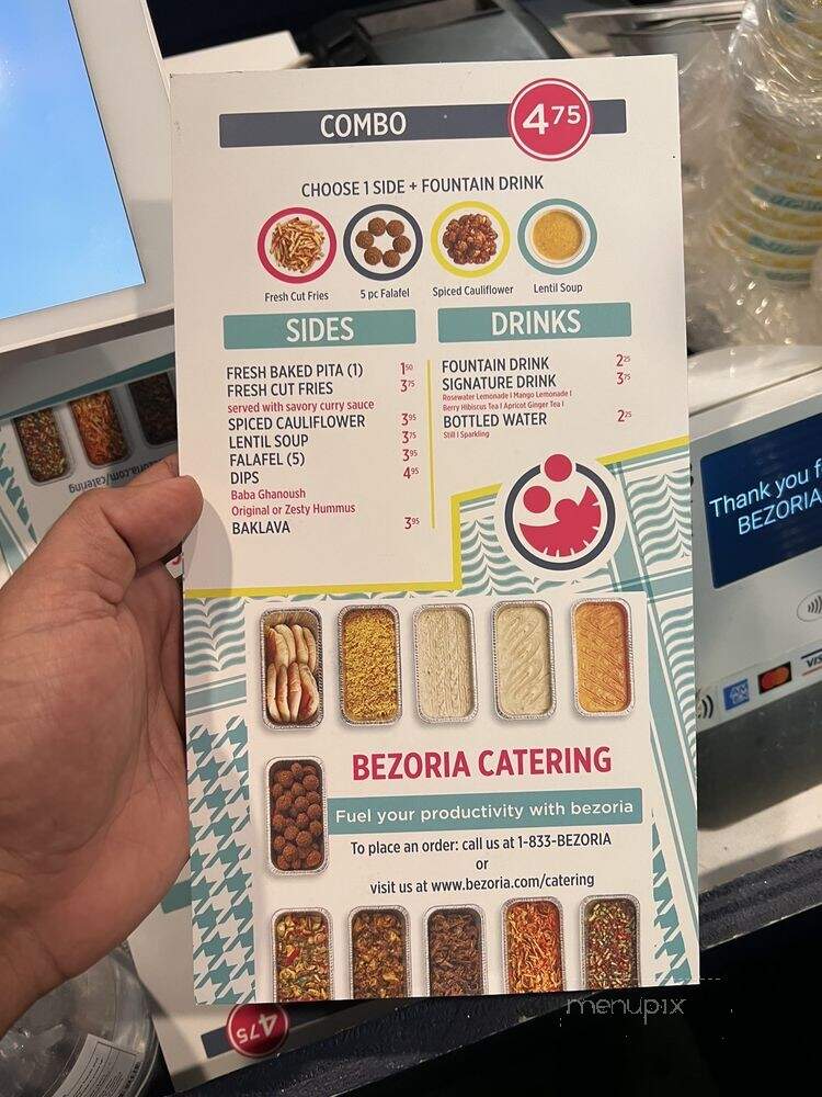 Bezoria - Duluth, GA menu_pic