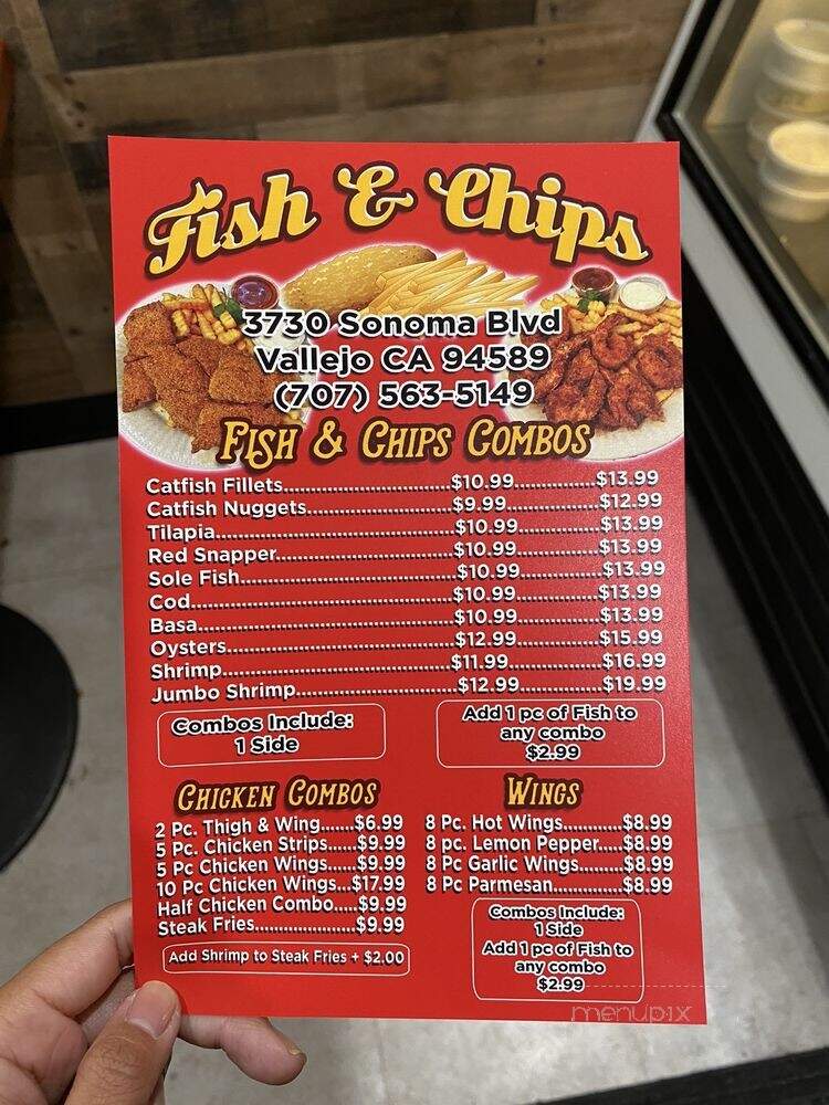 Blazin Fish and Chips - Vallejo, CA