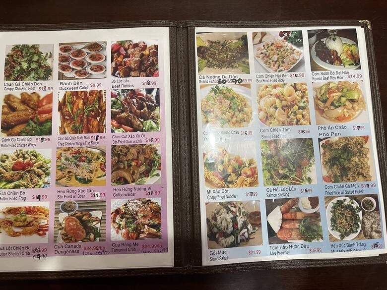 De Nhat Lau Va Oc - Arlington, TX menu_pic