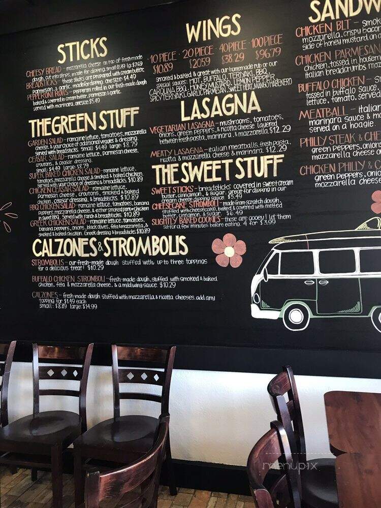 Super Baked Pizza and Wings - Savannah, GA menu_pic