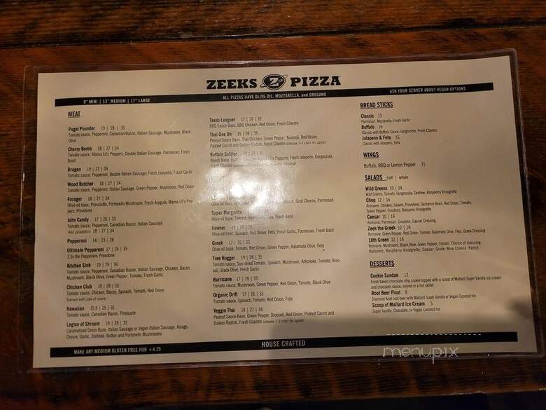 Zeeks Pizza & PNW Taproom - Bellingham, WA