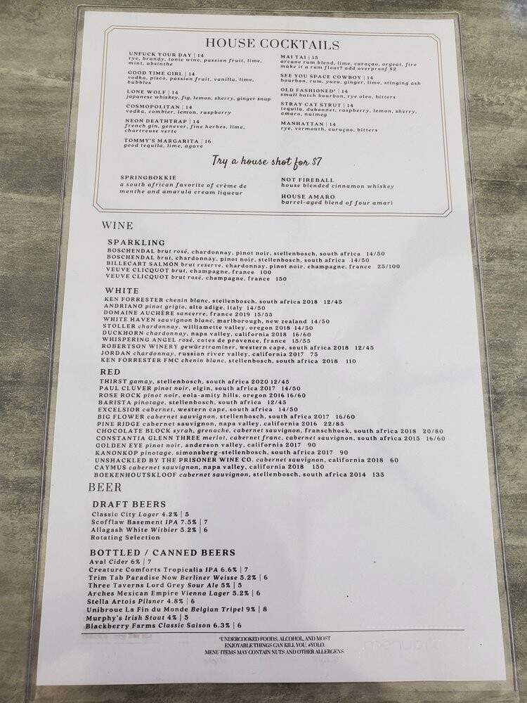 Biltong Bar - Alpharetta, GA menu_pic