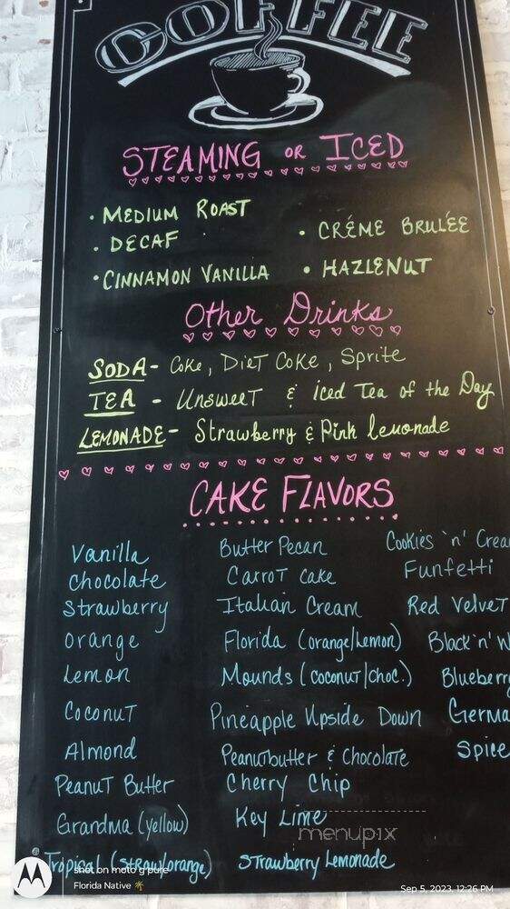 Brew - Fleming Island, FL menu_pic