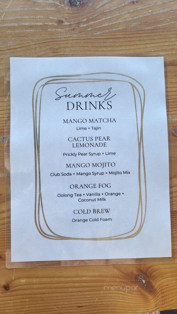 Juniper - Farmington, NM menu_pic