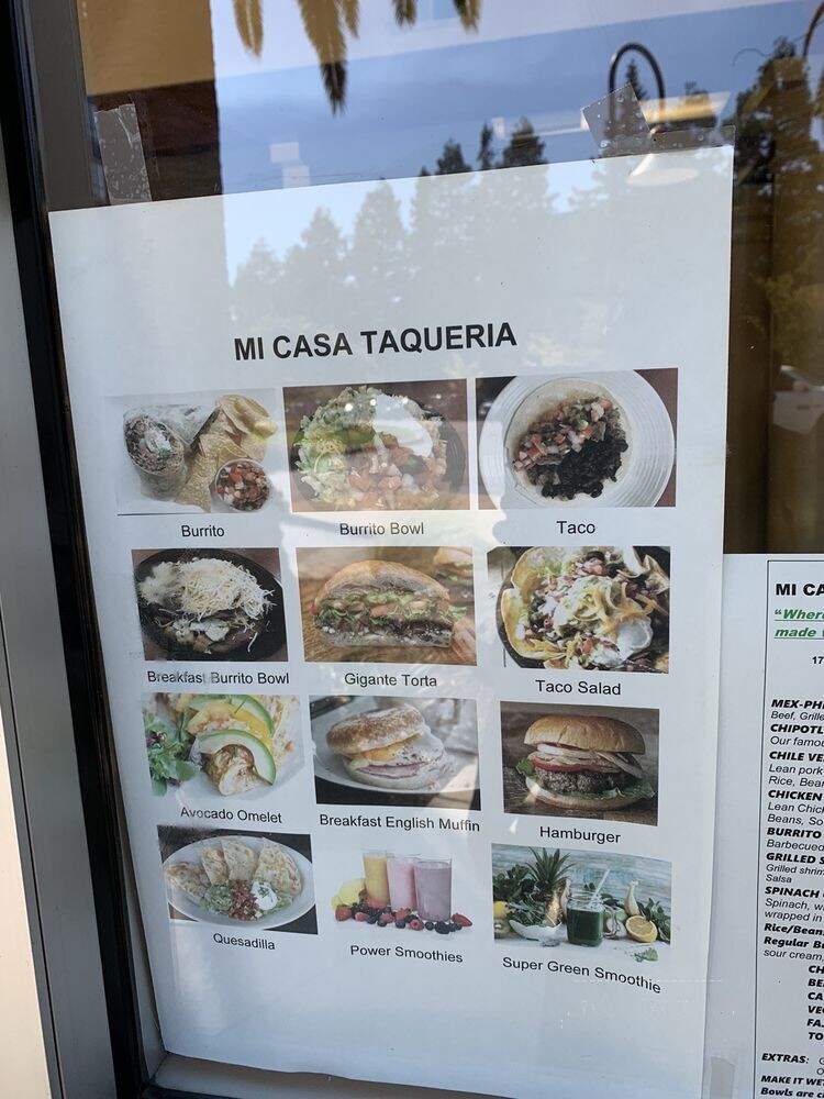 Mi Casa - San Jose, CA menu_pic