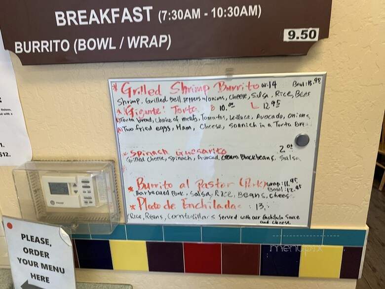 Mi Casa - San Jose, CA menu_pic