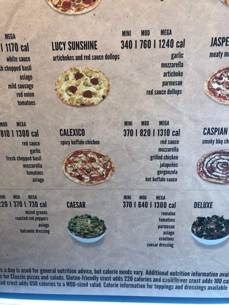 MOD Pizza - Twin Falls, ID menu_pic