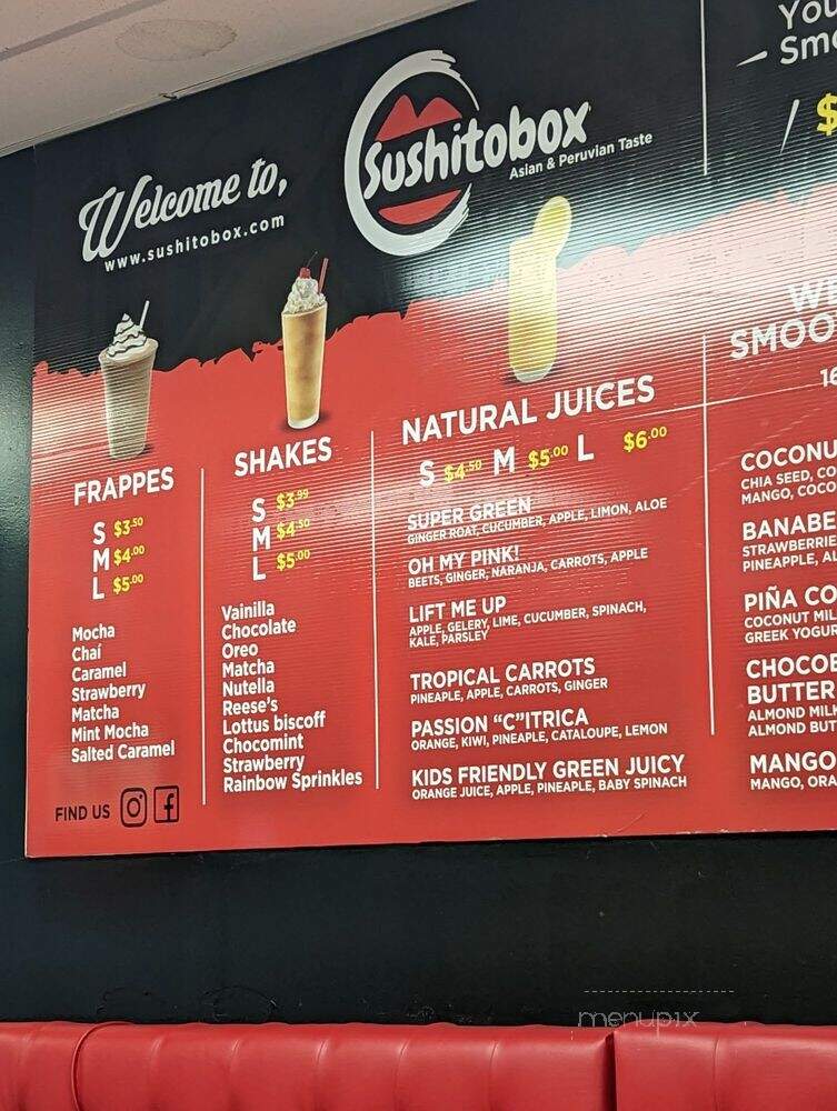 Sushitobox - NEWARK, NJ menu_pic