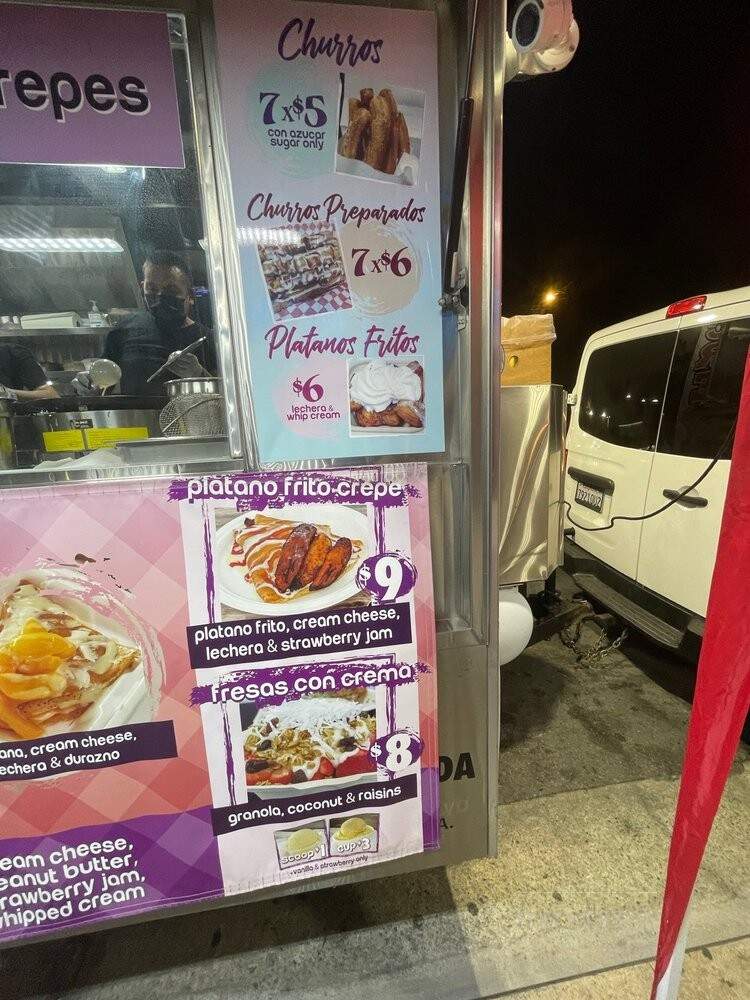 Viva La Vida Crepes - Los Angeles, CA menu_pic
