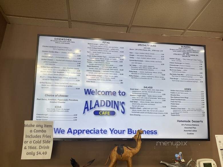 Aladdin's Cafe - Knoxville, TN