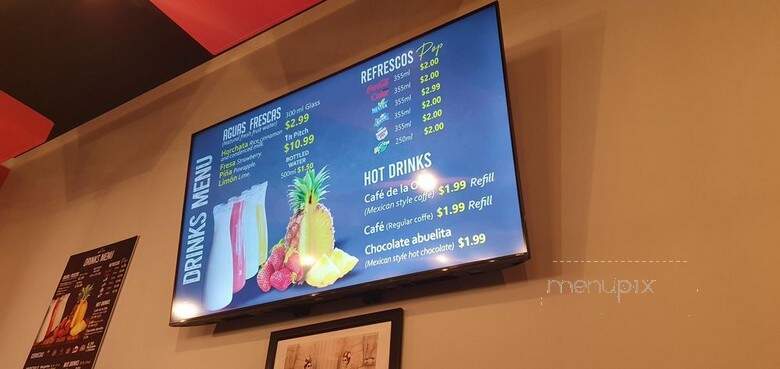 Cocina Mexicana - Barrie, ON menu_pic