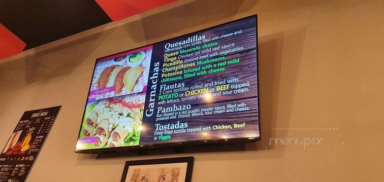 Cocina Mexicana - Barrie, ON menu_pic