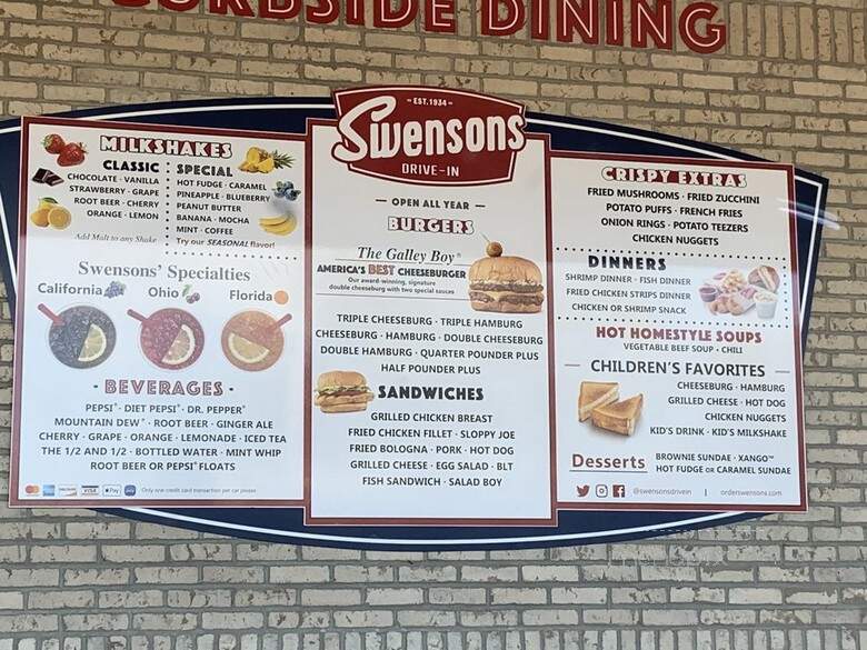 Swensons Drive-In - Reynoldsburg, OH menu_pic
