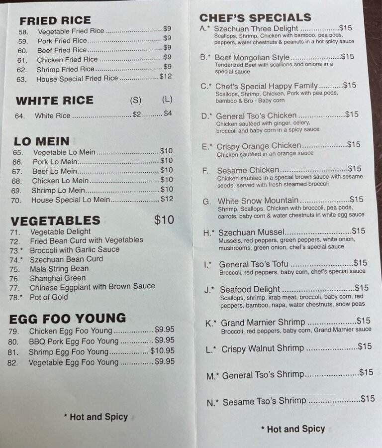 Szechuan Taste - Fort Myers, FL menu_pic