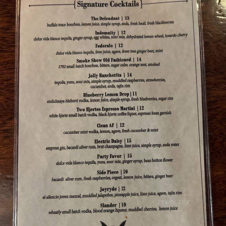 FED - Stockton, CA menu_pic