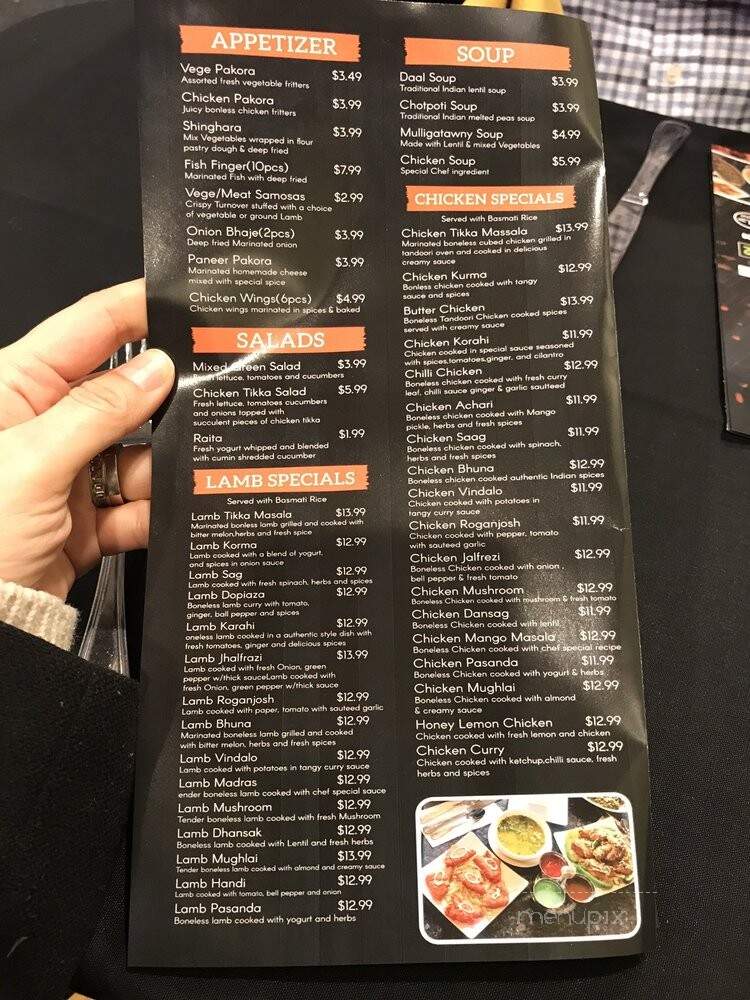 Noorjahan Grill - Grosse Pointe Park, MI menu_pic