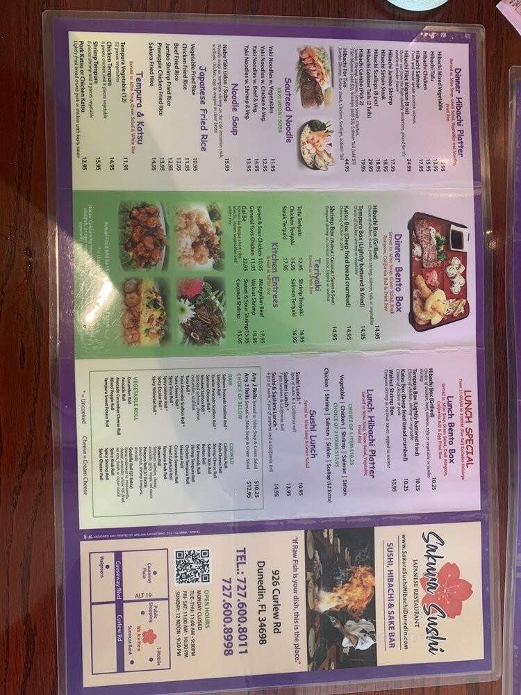 Sakura Sushi Hibachi - Dunedin, FL