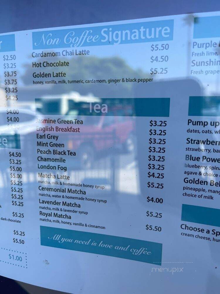 The Espresso Lab - San Diego, CA menu_pic