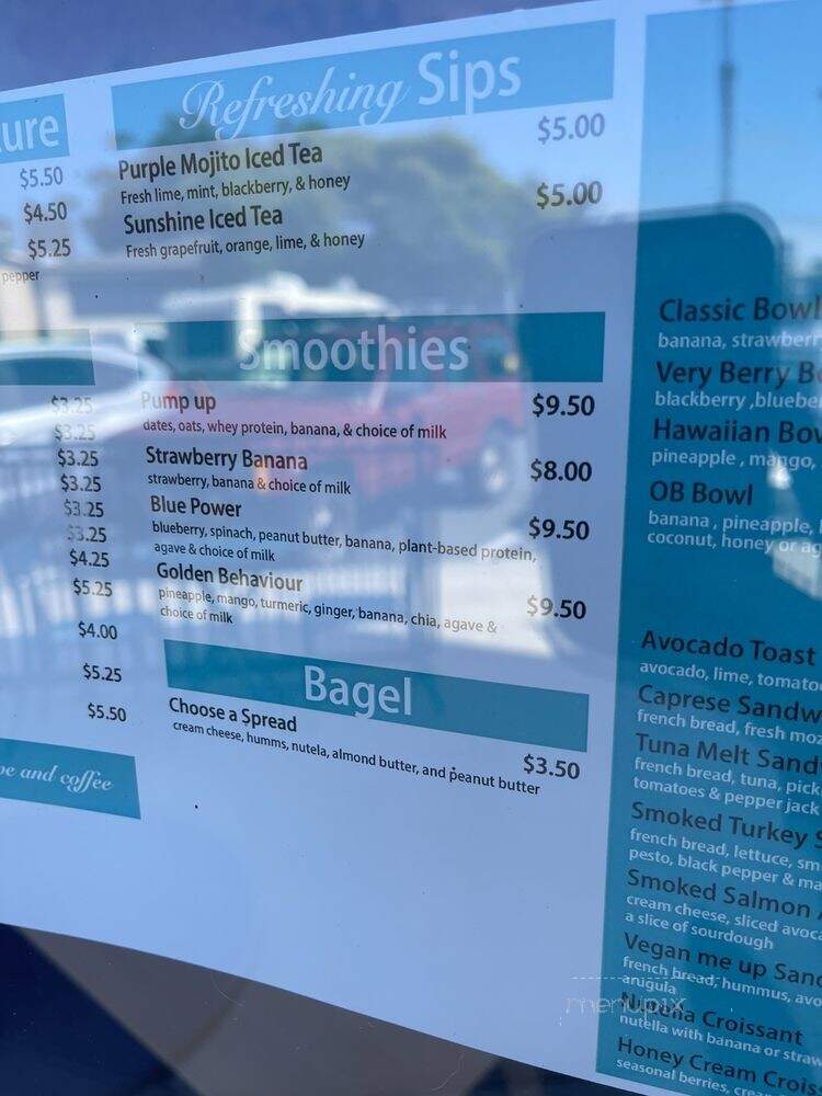 The Espresso Lab - San Diego, CA menu_pic