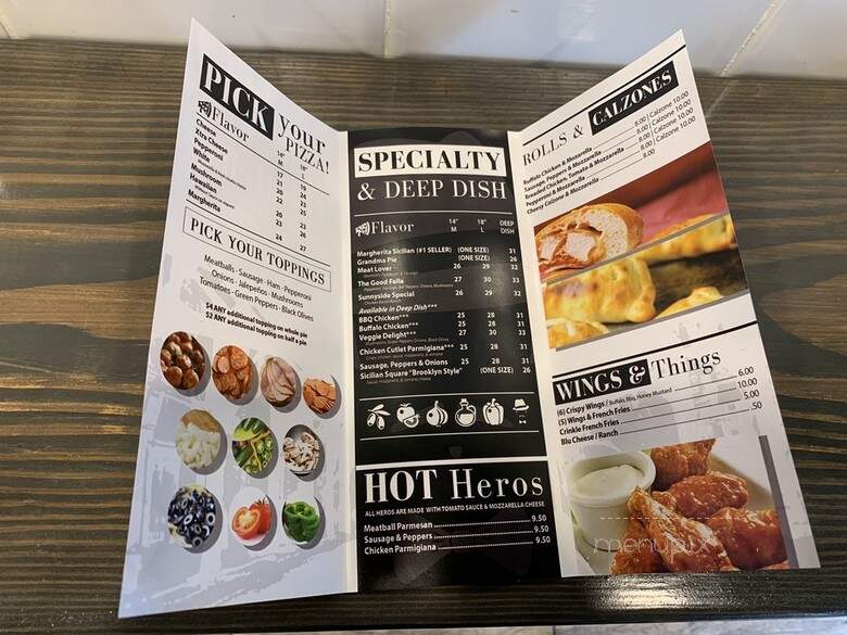 Goodfella's Pizzeria - Sunnyside, NY menu_pic