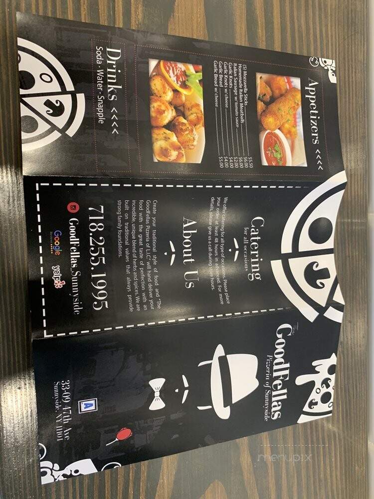 Goodfella's Pizzeria - Sunnyside, NY menu_pic