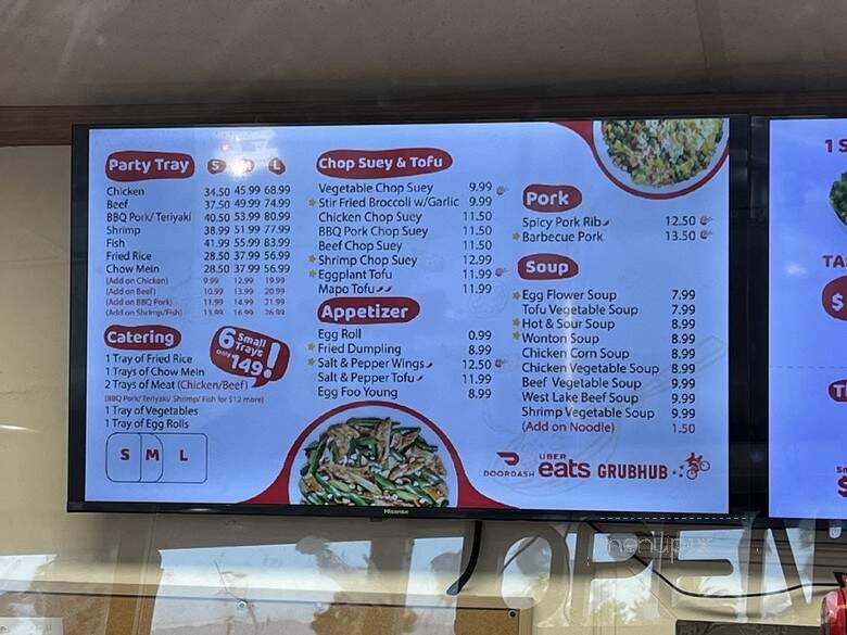 Happy Plus Chinese Restaurant - Los Angeles, CA menu_pic