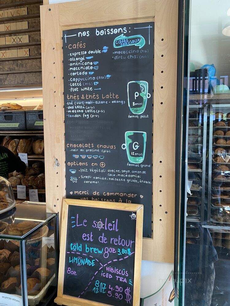 Le Toledo - Montreal, QC menu_pic