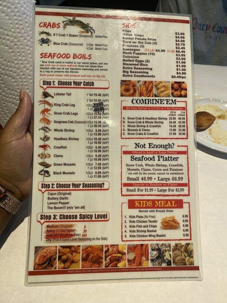 Not Just Crab - Randallstown, MD menu_pic