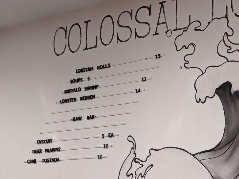 Colossal Lobster - Salt Lake City, UT menu_pic