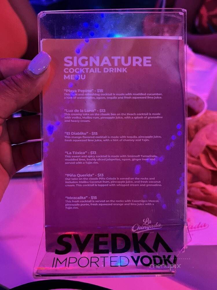 La Chingada - Marietta, GA menu_pic