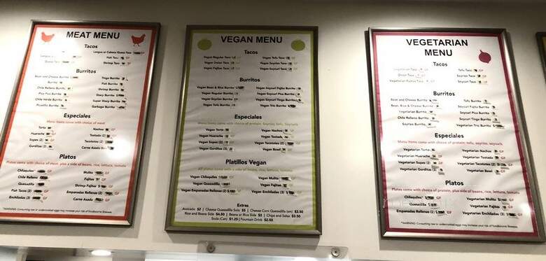 Los Gorditos - Portland, OR menu_pic