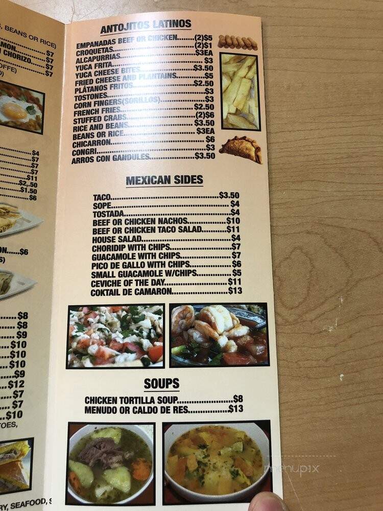 Tres Leches Cafe - Daytona Beach, FL menu_pic