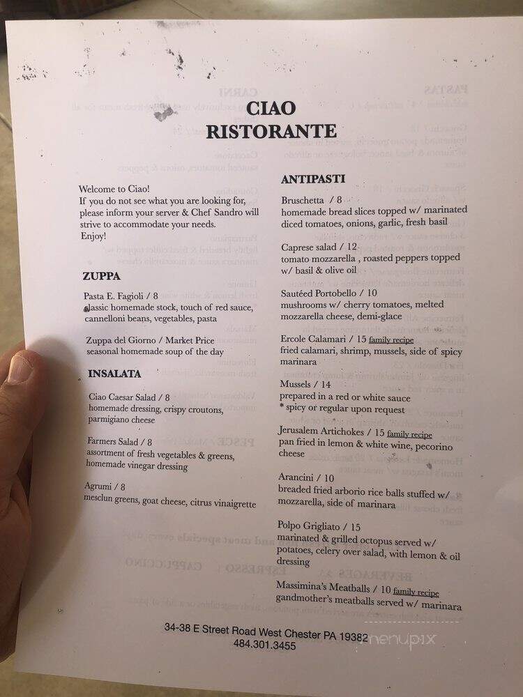 Ciao - West Chester, PA