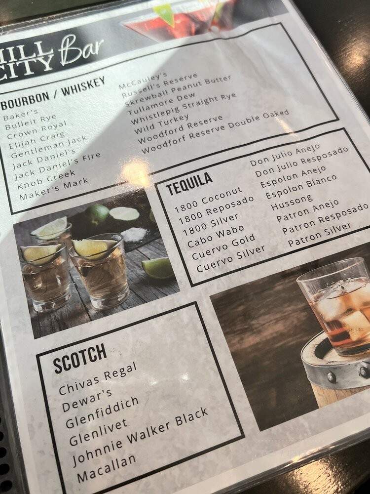 Hill City Pub - Lynchburg, VA menu_pic