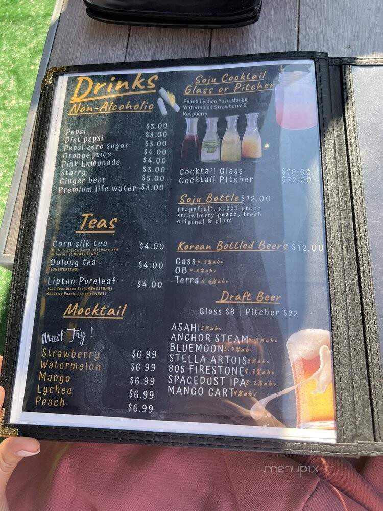 Left Wing - San Jose, CA menu_pic