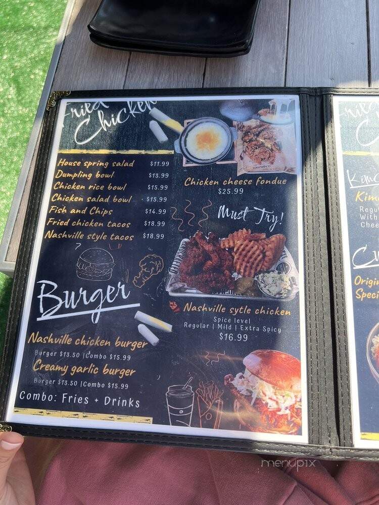 Left Wing - San Jose, CA menu_pic