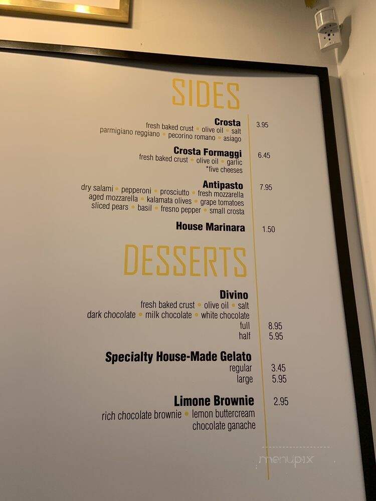 Pizzeria Limone - Bountiful, UT menu_pic